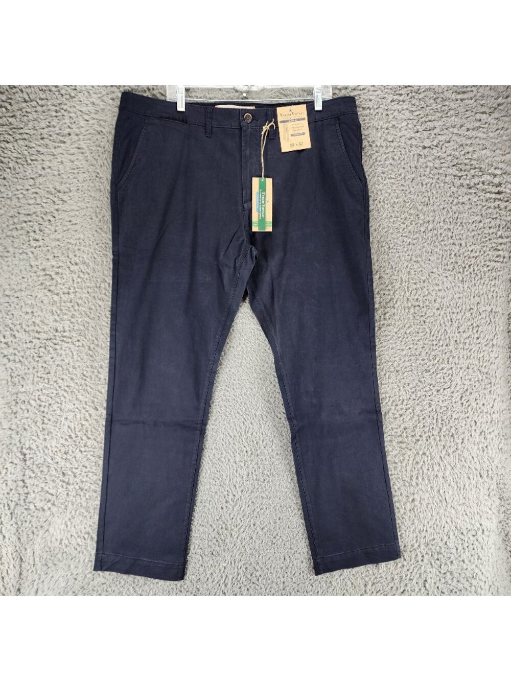 Tailor Vintage Pants Mens 38x32 Blue Stretch High Rise Classic Fit *NWT*